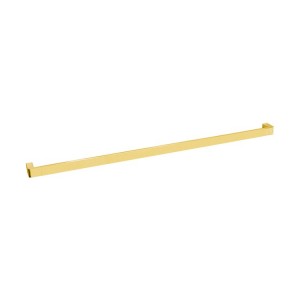 Brooklyn Single Towel Rail 900mm Brushed Brass